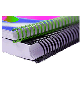 24 Hour Document Printing - Fast Coil binded Document Reports printed on high quality Heidelberg Digital Printing Equipment